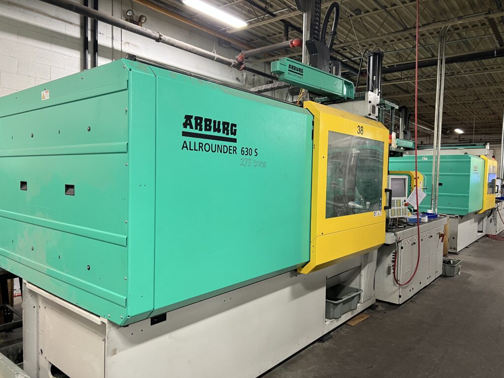 Arburg Press at Akron Porcelain & Plastics Co